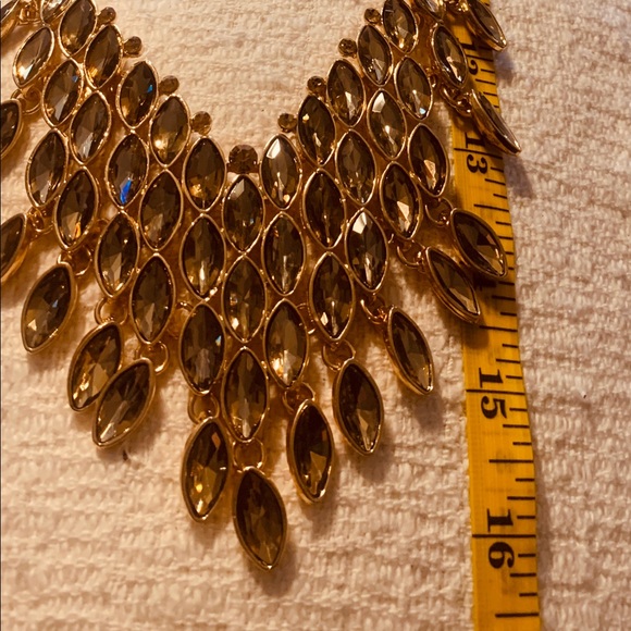 Simulated champagne quartz Austrian crystal - Picture 2 of 4